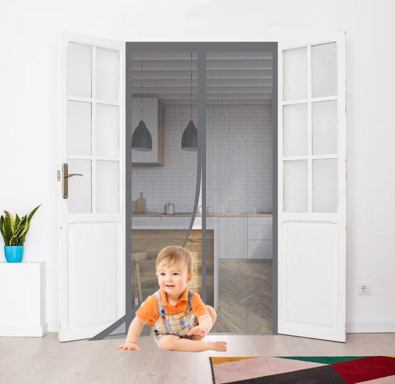 Magnetic Screen Door- Self-Sealing Door  Different Sizes /Colors