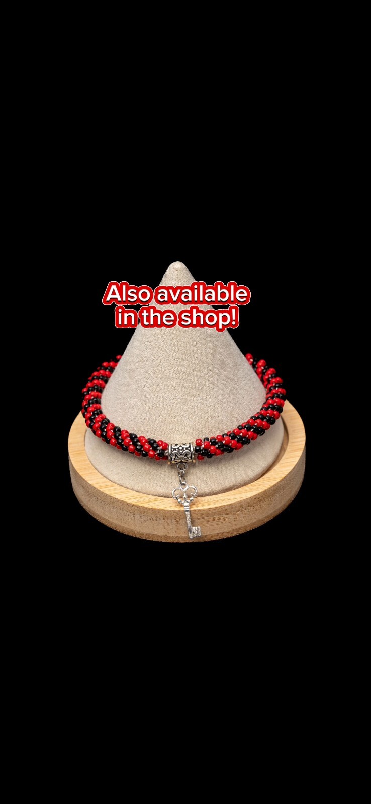 Elegua (# 2) 8 strand Kumihimo beaded Ilde / Pulsera Santeria Lucumi Ifa Yoruba