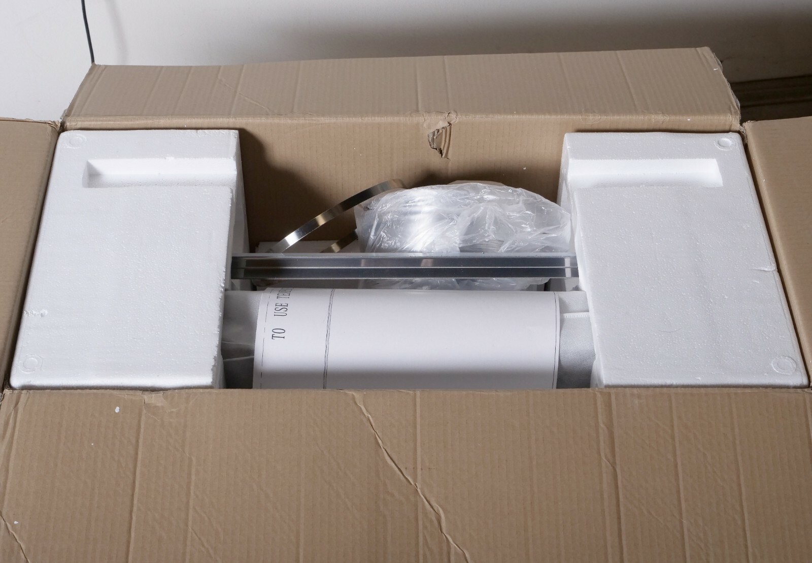 30 in. Under Cabinet Range Hood 500 CFM, Push Button, Stainless Steel [OPEN BOX]