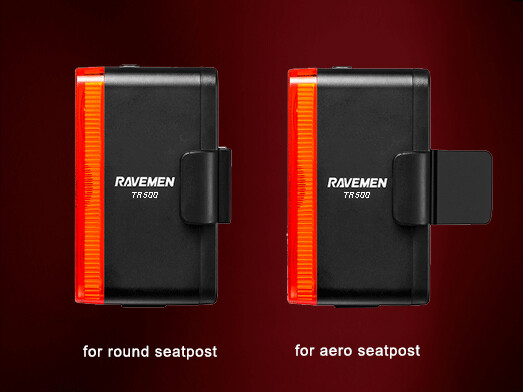 RAVEMEN TR500 Bike Tail Light Bicycle Brake LED Rear Light Rechargeable 1600mAh