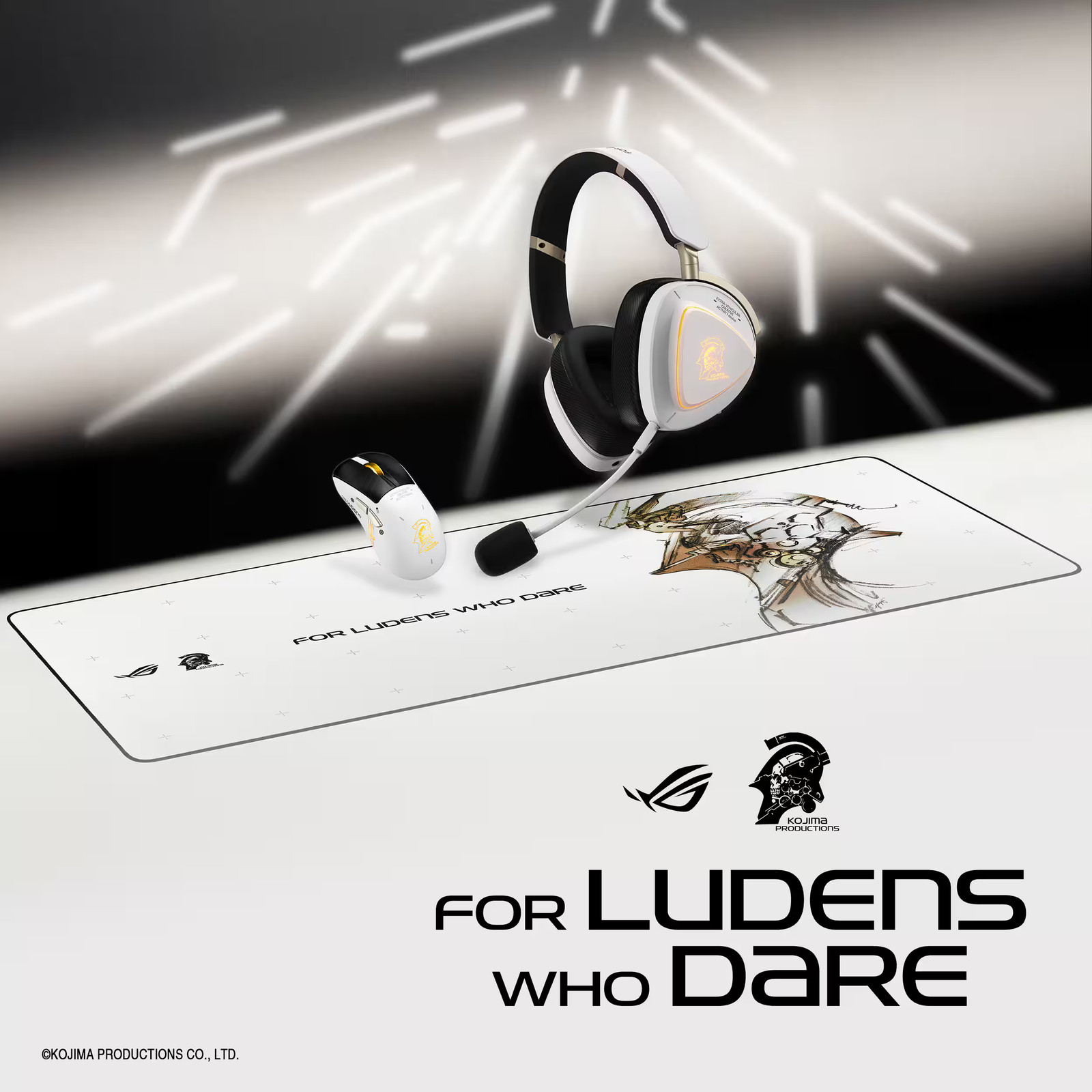 ASUS - ROG Scabbard II Gaming Mouse Pad (XXL) - KOJIMA PRODUCTIONS Edition