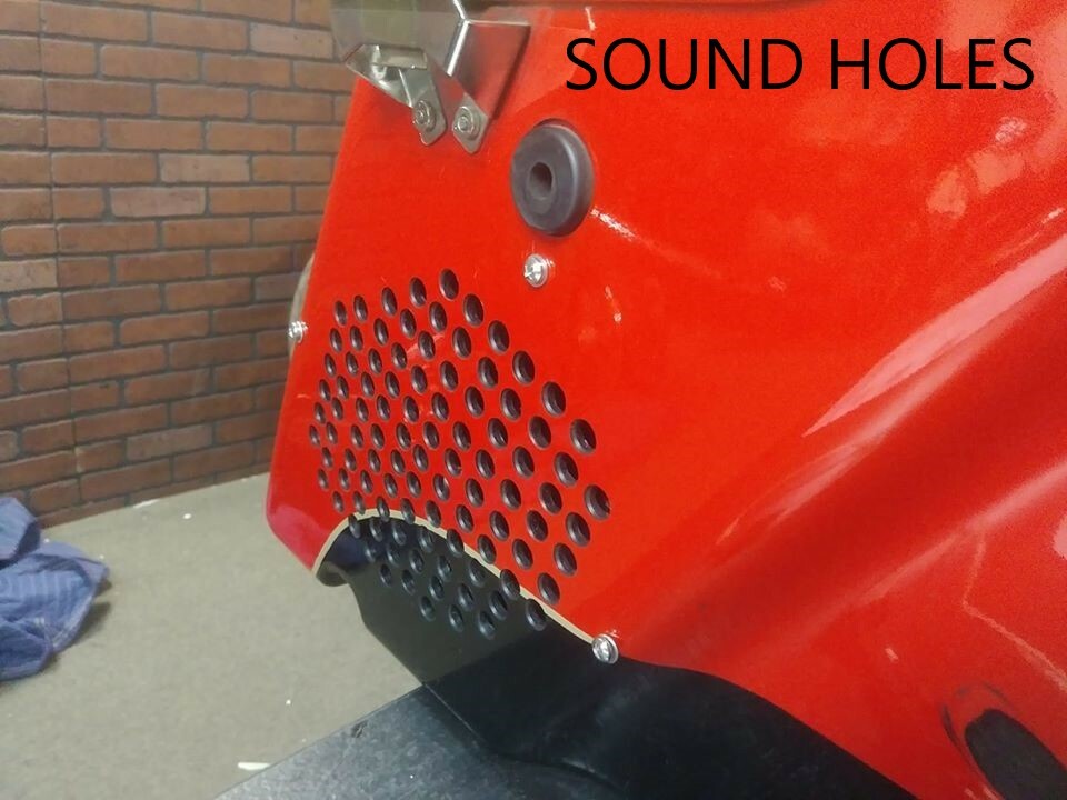 6x9 Quad Harley Saddlebag Speaker Mounting Ring Adapters w/GRILLS 2014-2023