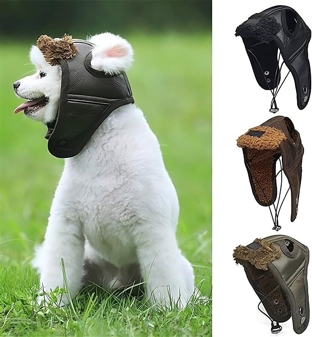 Pet Dog Pilot Hat Puppy Cute Aviator Cap Windproof Spring Autumn Style Costume