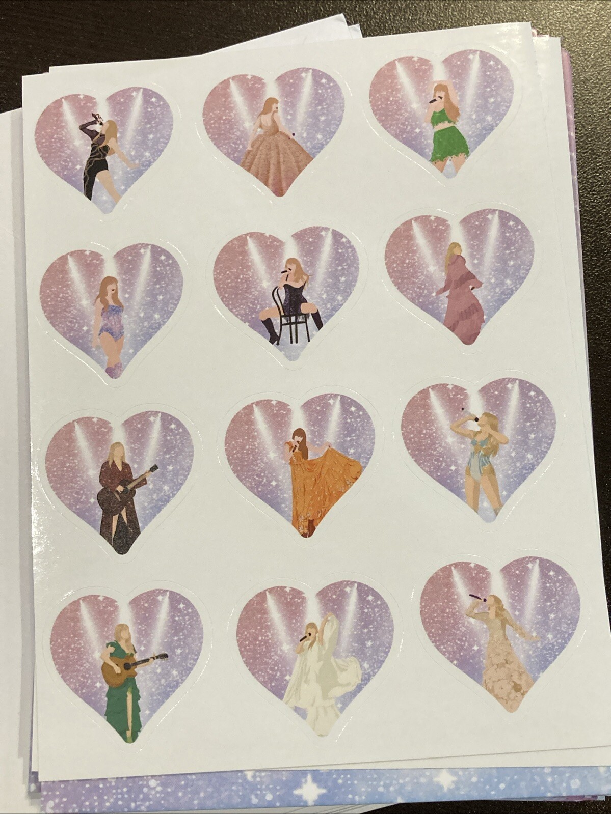 Set Of 20 Party Invites Taylor Swift & Stickers Party Calling All Swifties