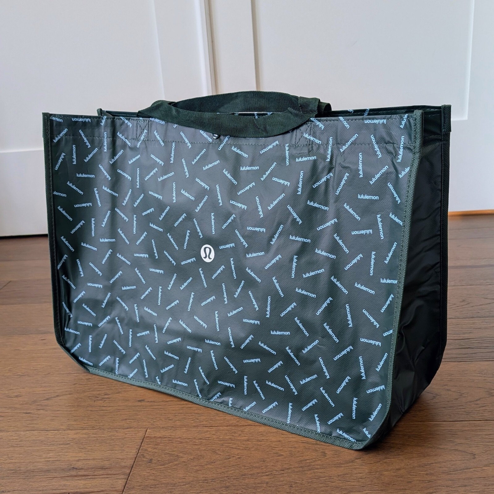 Lululemon Extra Large XL Reusable Shopping Tote Bag Yoga 💚 Green 💚 NWT NEW!⚡