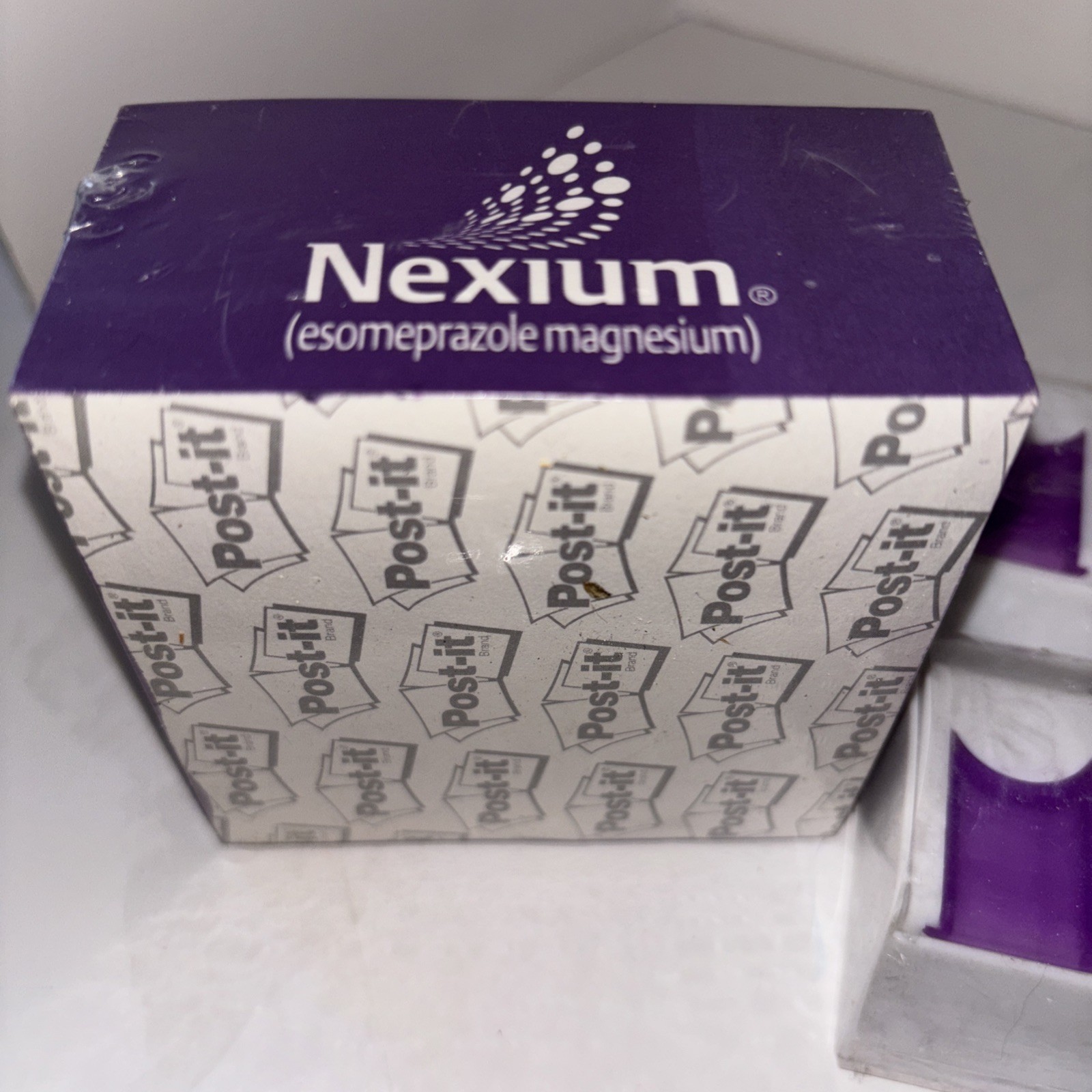 Pharmaceutical Drug Rep Promo Items Nexium Pens, Pencils, Pill Boxes Post It