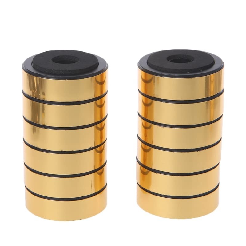 CCeCCe 12 Pack Speaker Isolation Feet Amplifier 48mm Plastic Shock...