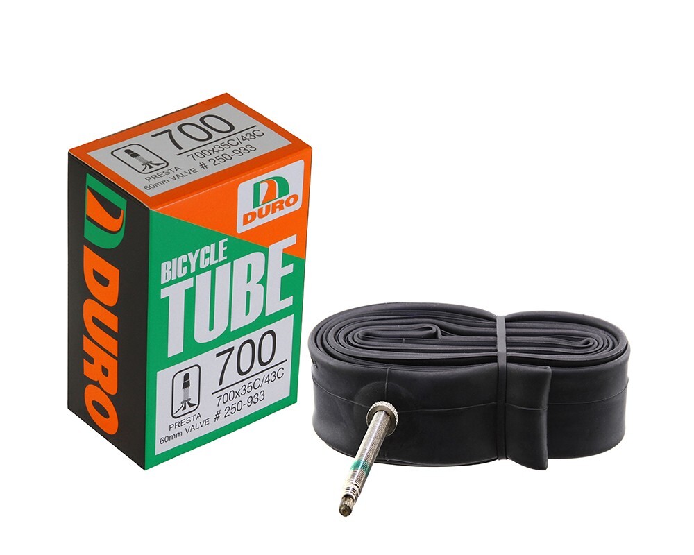 DURO 700 X 35C/38C/43C PRESTA 60MM VALVE BICYCLE BIKE INNER TUBE