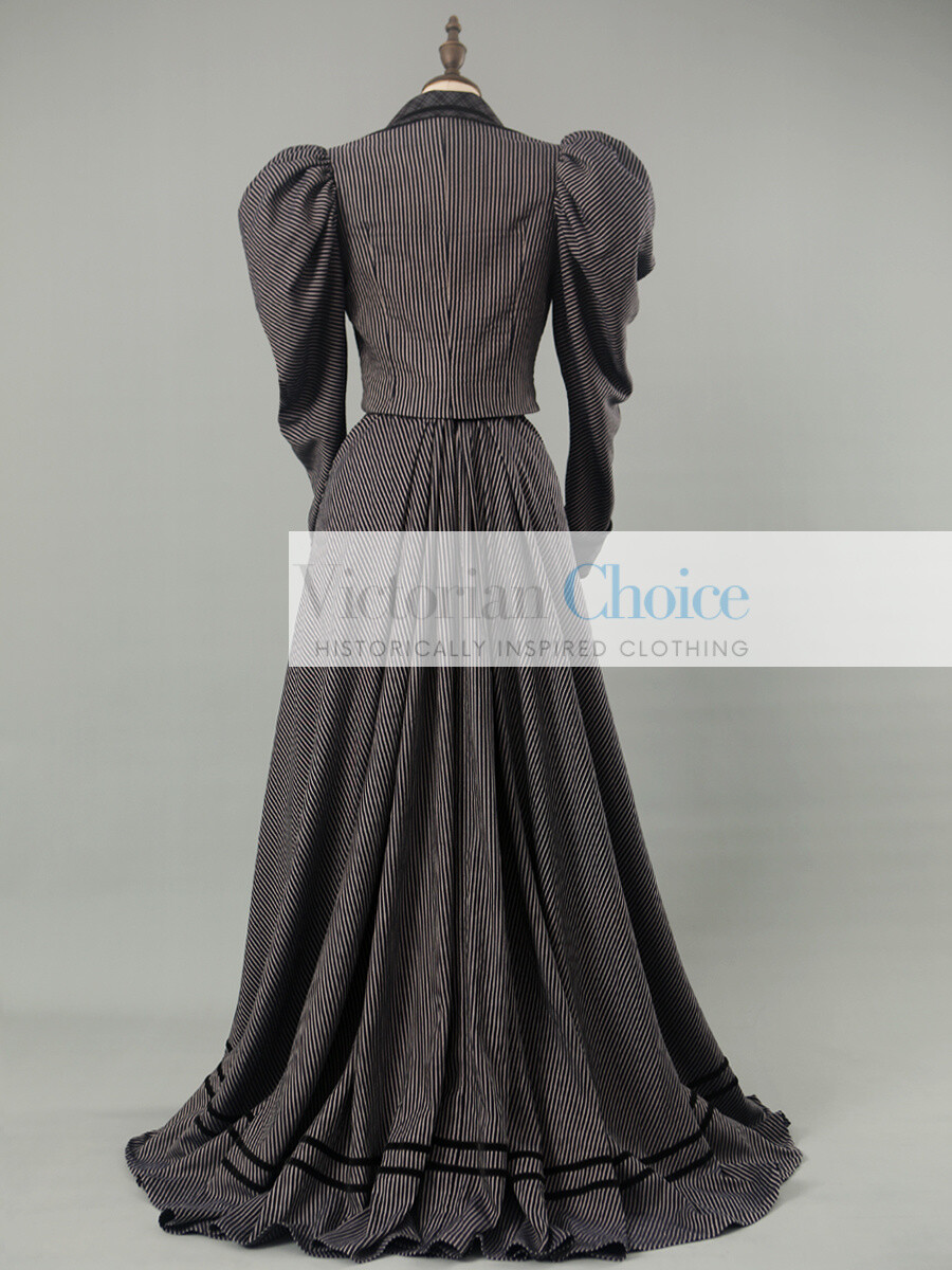 Victorian Edwardian 1900 Vintage Dress Downton Abbey Titanic Theater Costume 709