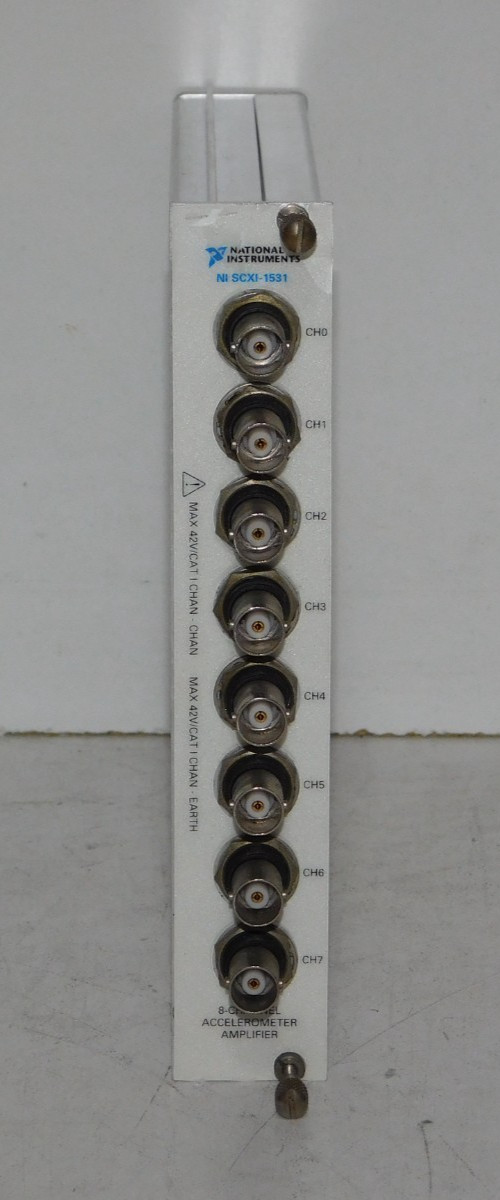 National Instruments NI SCXI-1531 8 Channel Accelerometer Amplifier 187255A-01