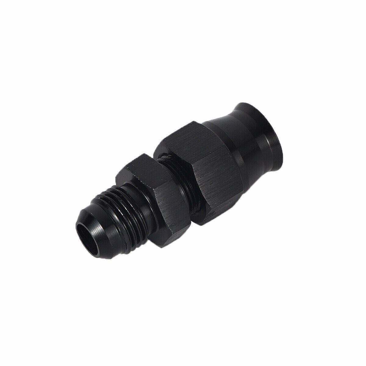 6AN To 3/8" Tube Hardline Fuel Line Adapter Fitting Tubing compression AN6 2PCS