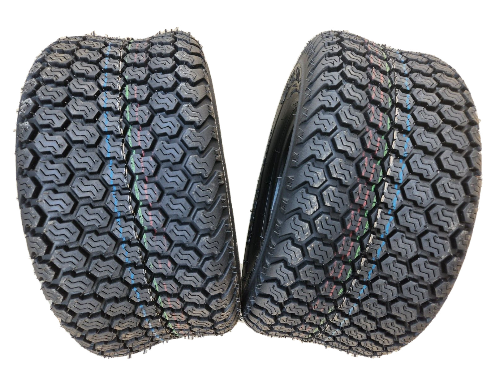 2 - 18x8.50-8 6 Ply Kenda K500 Super Turf Mower Tires Lawn and Garden FSH