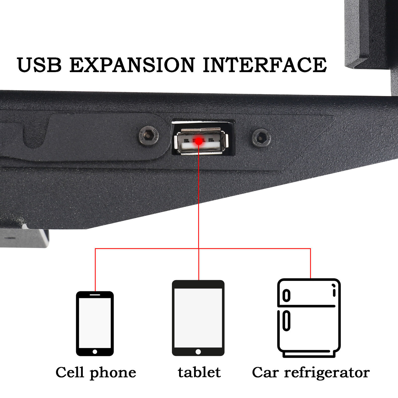 Center Console Safe Vault STORAGE For Ford 15-20 F150 17-21 F250 F350 Super Duty