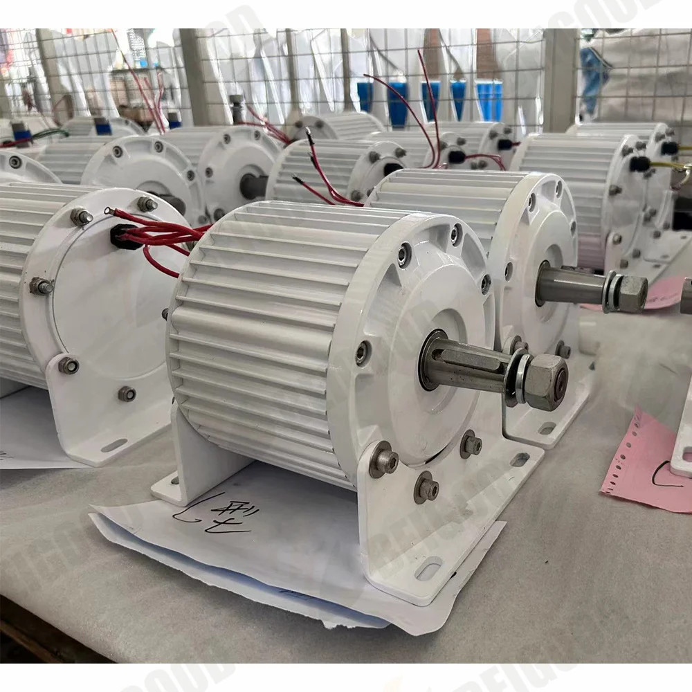 10KW 20KW 30KW Low RPM Big Wind Turbine 48V 96V 120V 220V Free Energy Generator