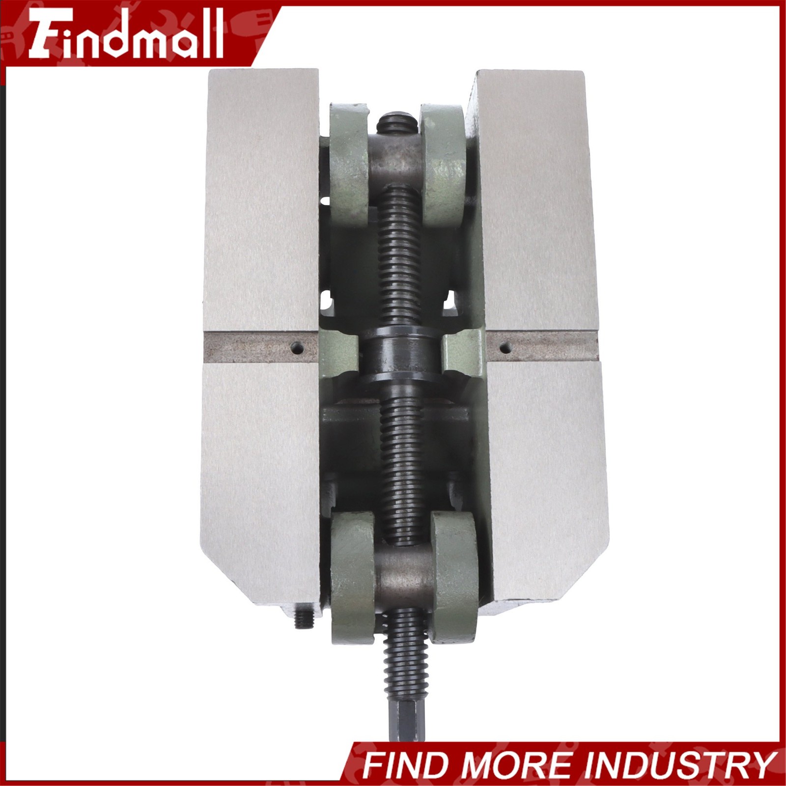 Findmall 4" Machine Vise Horizontal Vertical For Holding Shafts And Round Parts