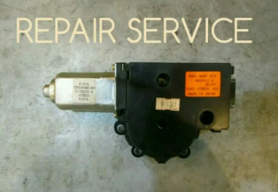 REPAIR SERVICE FOR NISSAN 350Z CONVERTIBLE TOP 5TH BOW MOTOR 2006