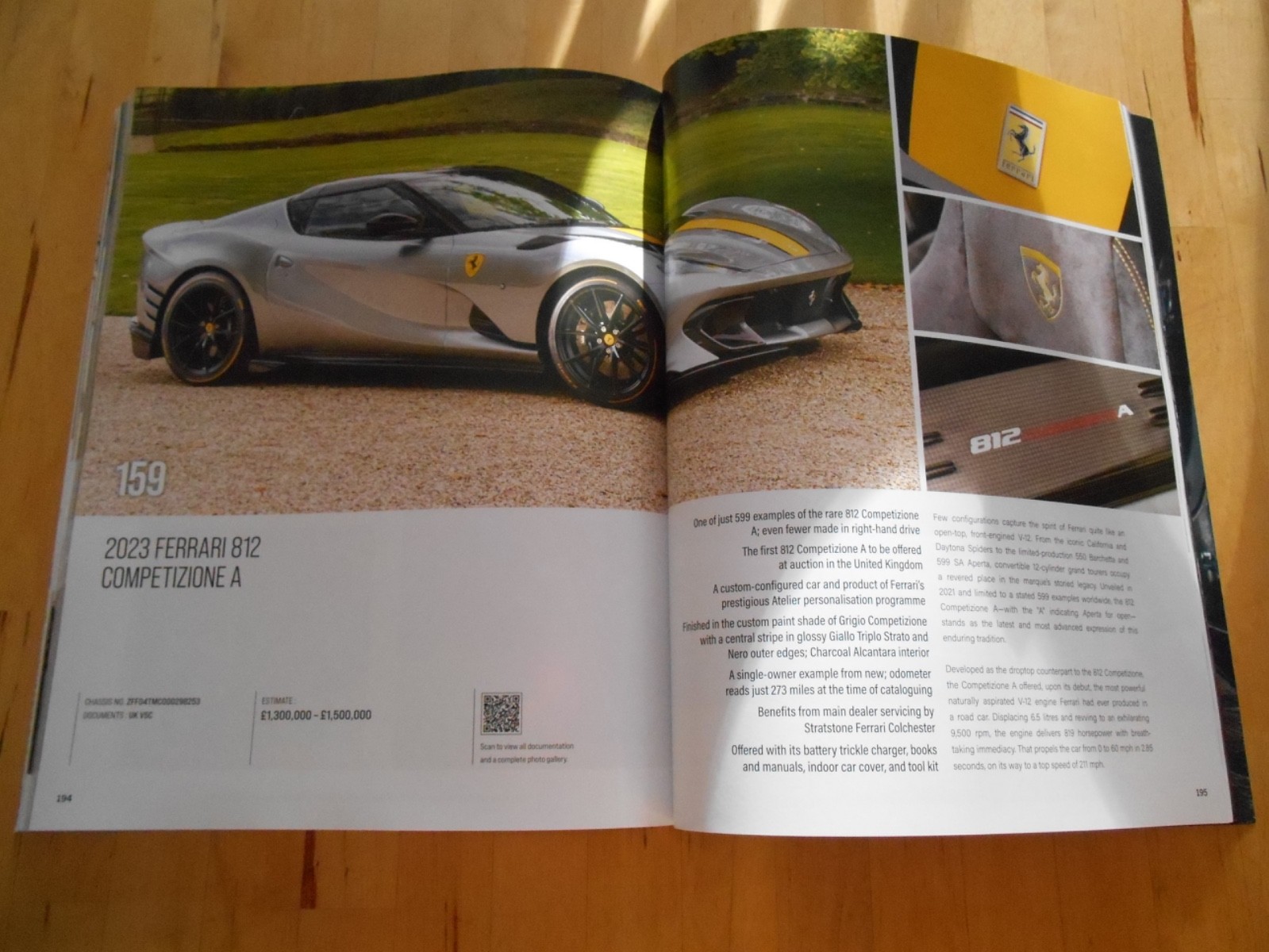 RM Sotheby's Motor Car Auction Catalogue 1 November 2025 Peninsula London sale