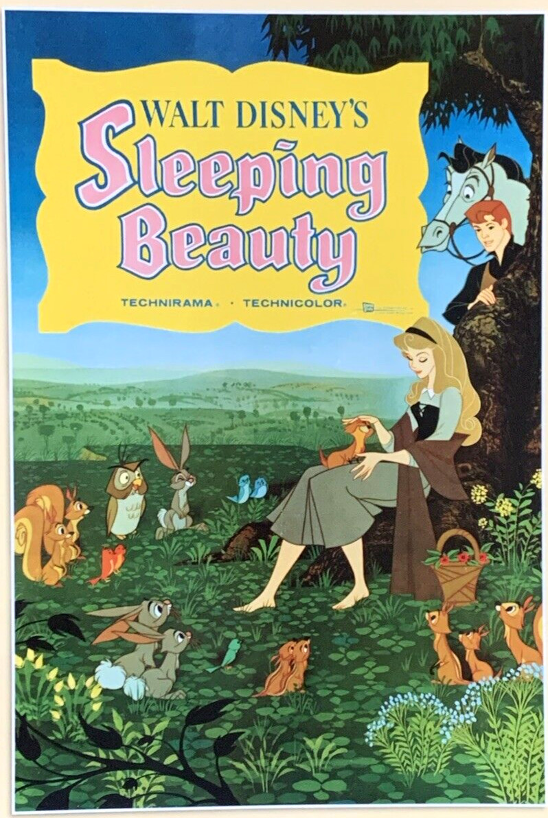 Lady And The Tramp 1955 Movie Poster Cinemascope Walt Disney #0042