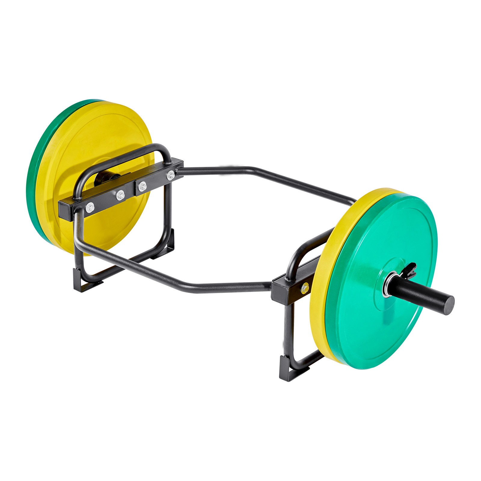 Uimoso Hex Bar for Weightlifting - Squats, Shrugs, Deadlifts, 2-Inch Design