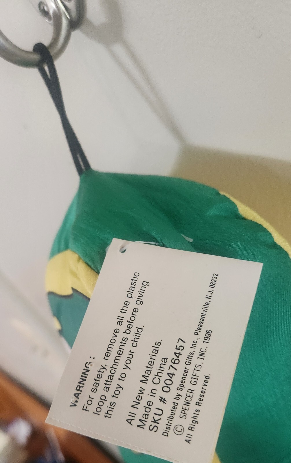 GUMBY Cast of Characters Spencers Vtg 1996 NEW with tag 22" Nylon stuffed Gumby