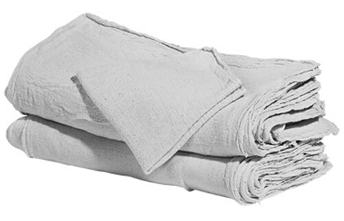 500 New Industrial Shop Rags Cleaning Towels White Large 12x14 Towel B-Grade
