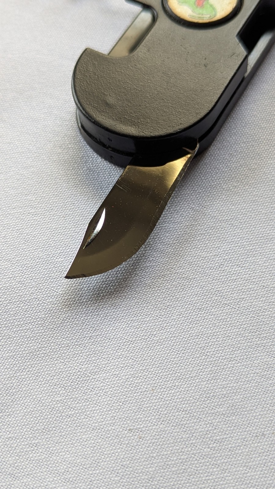 Great Smokey Mountains Advertisment Bar Multi Tool Corkscrew Opener Knife Cat