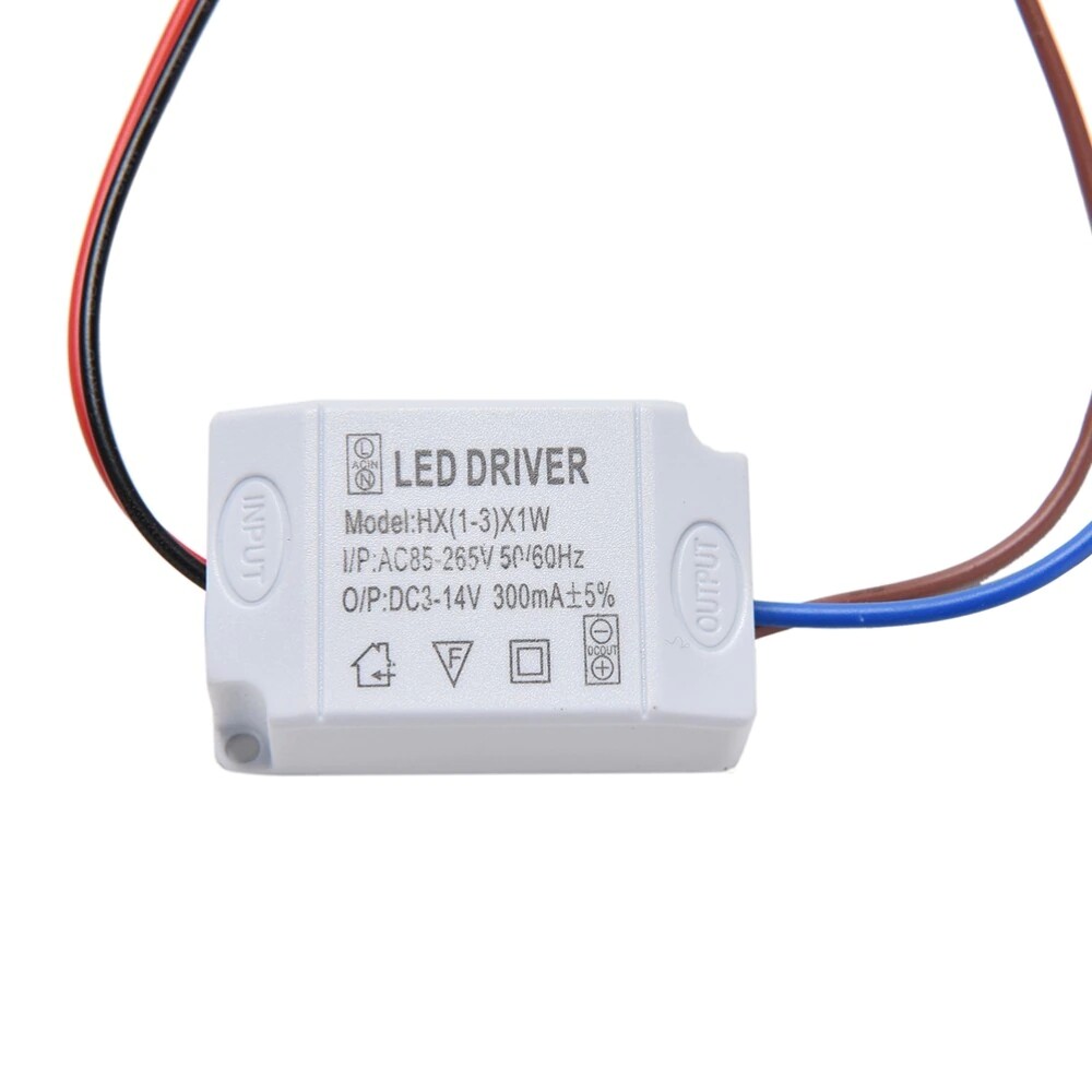 LED Driver AC 120V/240V to DC 12V Transformer Power Adapter Home Converter 1W-3W