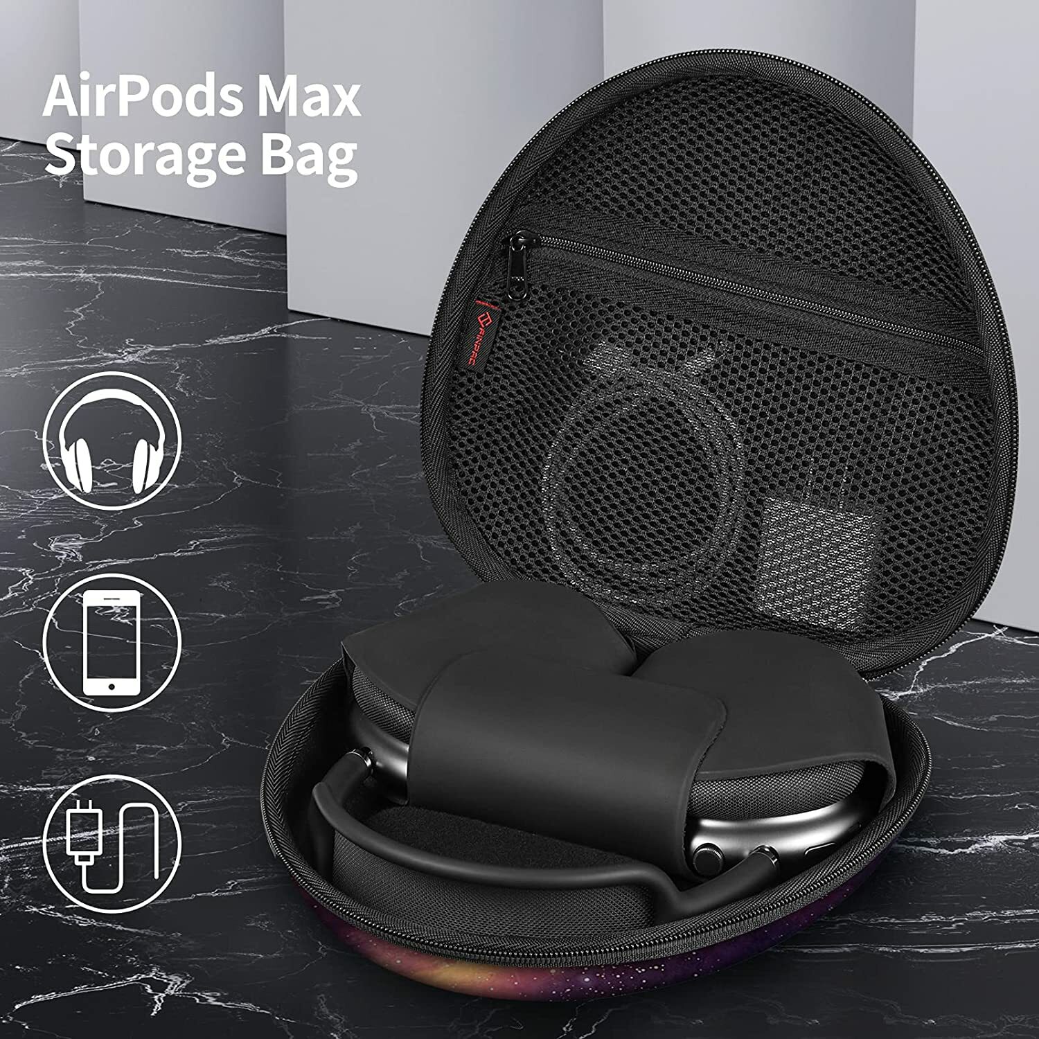 Case for Apple AirPods Max Headphone Protective Travel Carrying Hard Storage Bag