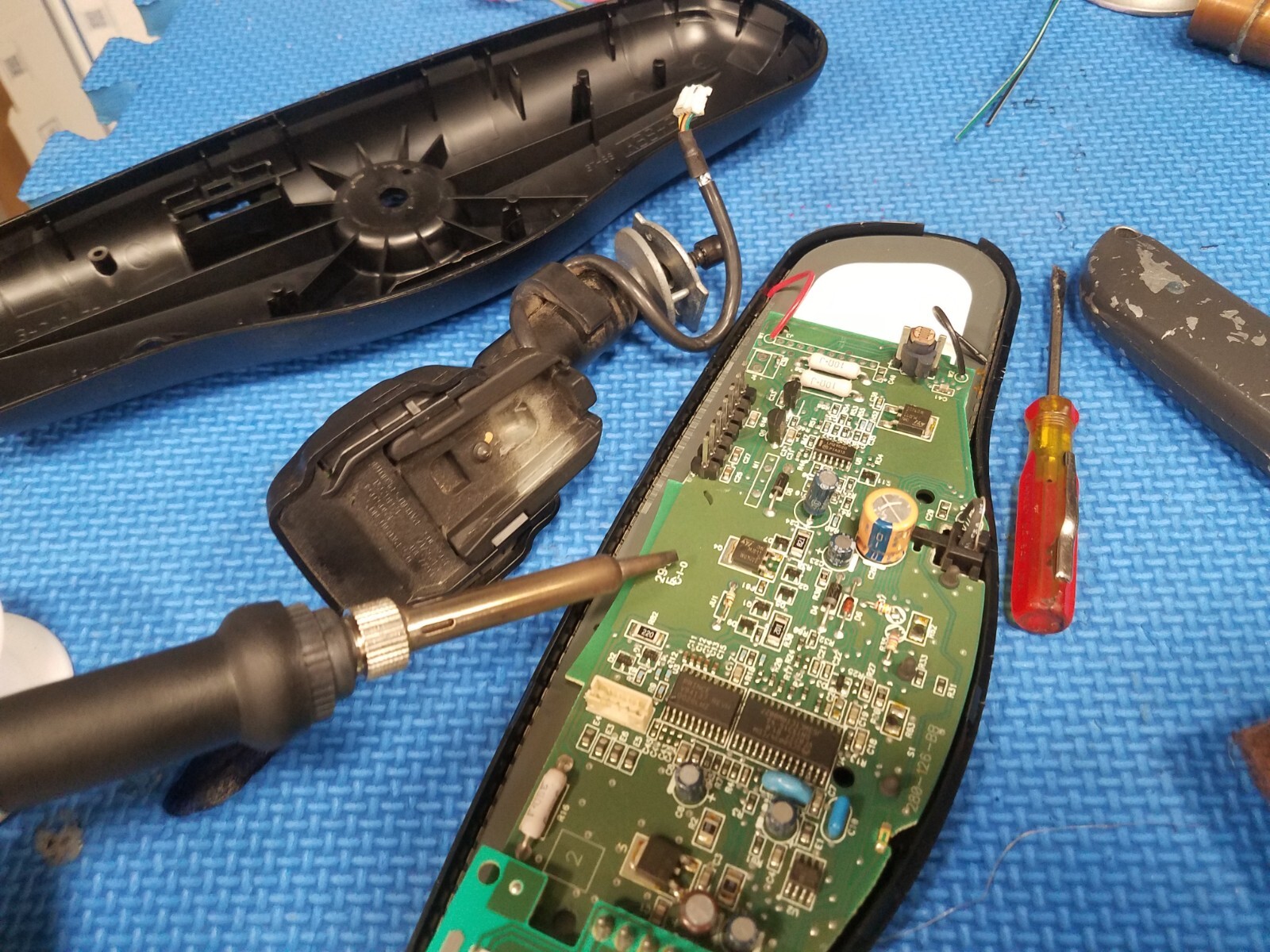 99-02 Silverado Sierra Tahoe Yukon SUBURBAN Rear View Mirror COMPASS TEMP SENSOR