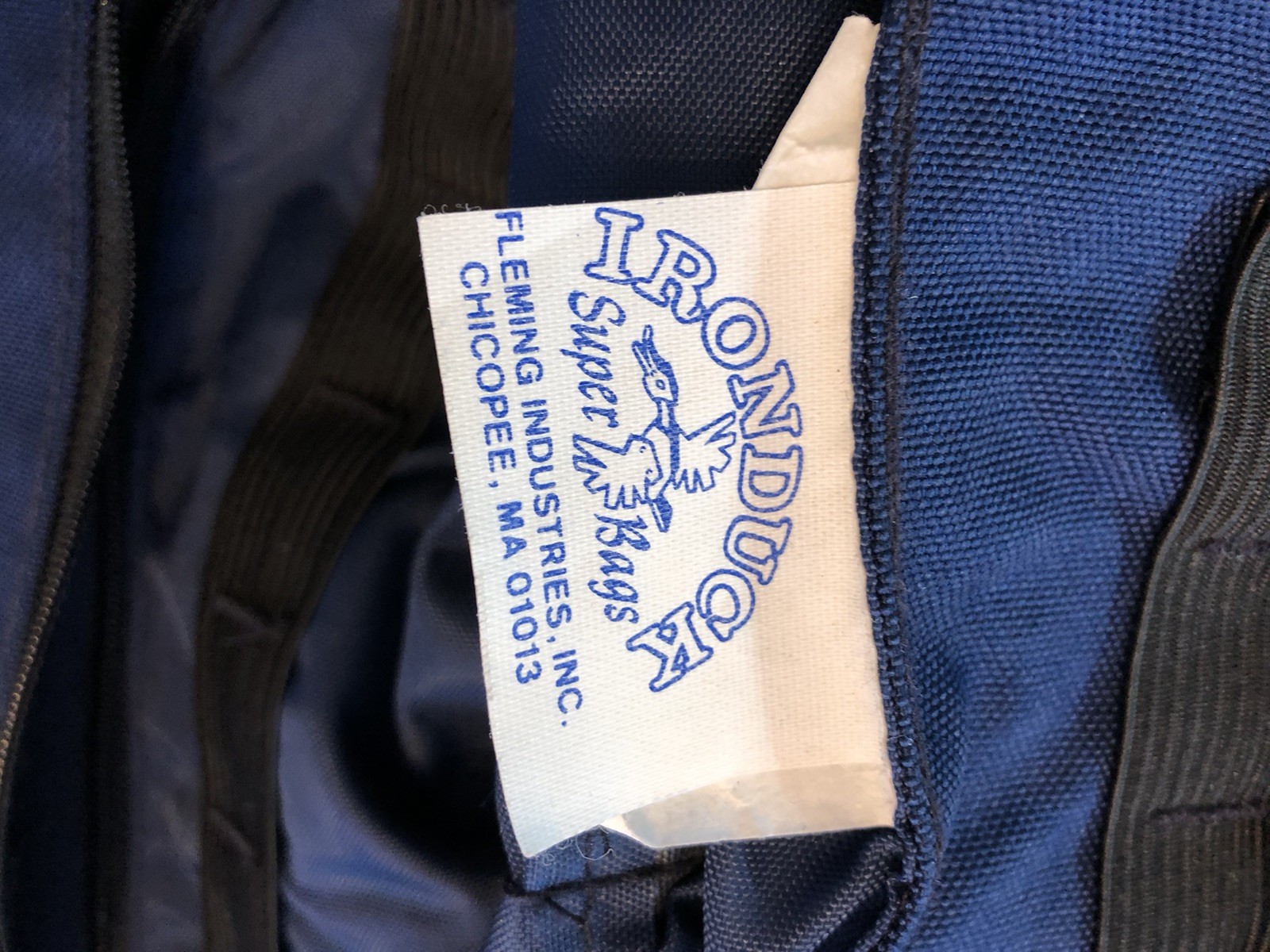 Iron Duck Built For Life 36001S Blue Standard Trauma Bag 17” X 9” X 7” USA