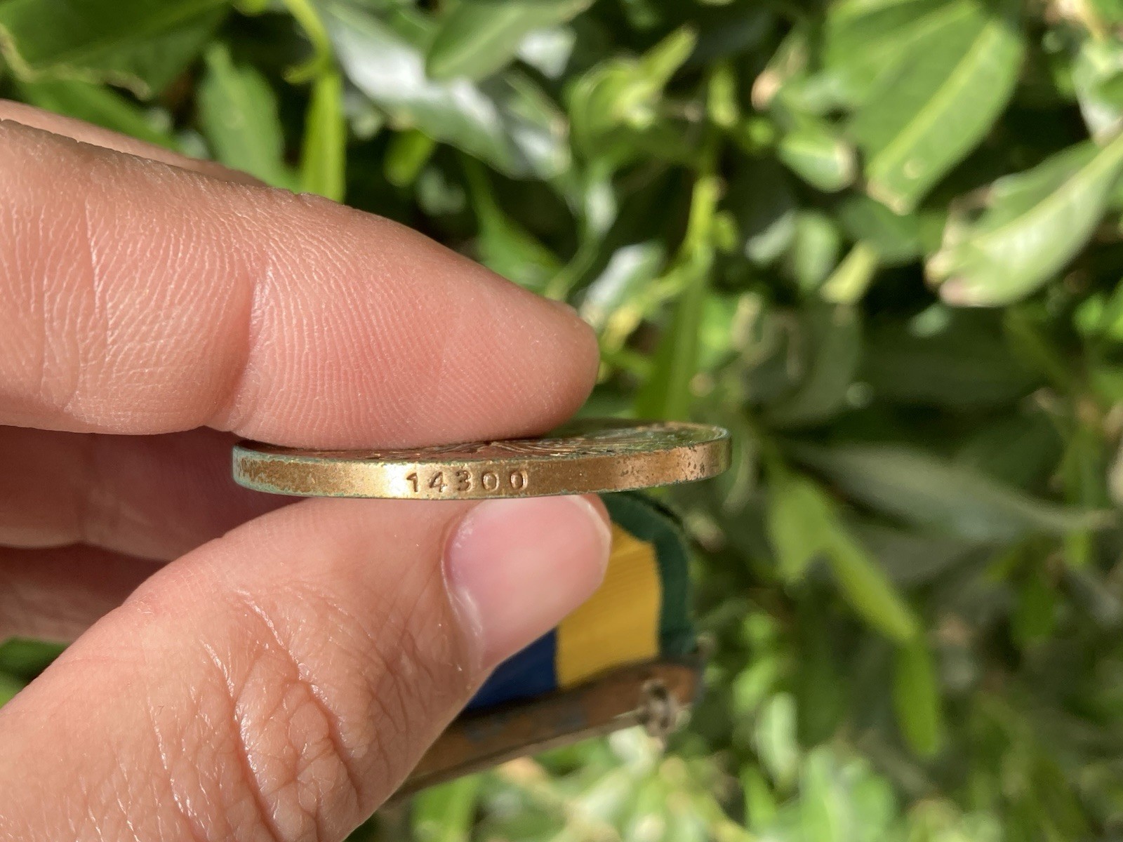 Rare Original Mexican Service Medal NUMBERED 1911-1917 With Ribbon ww1 wwi Army