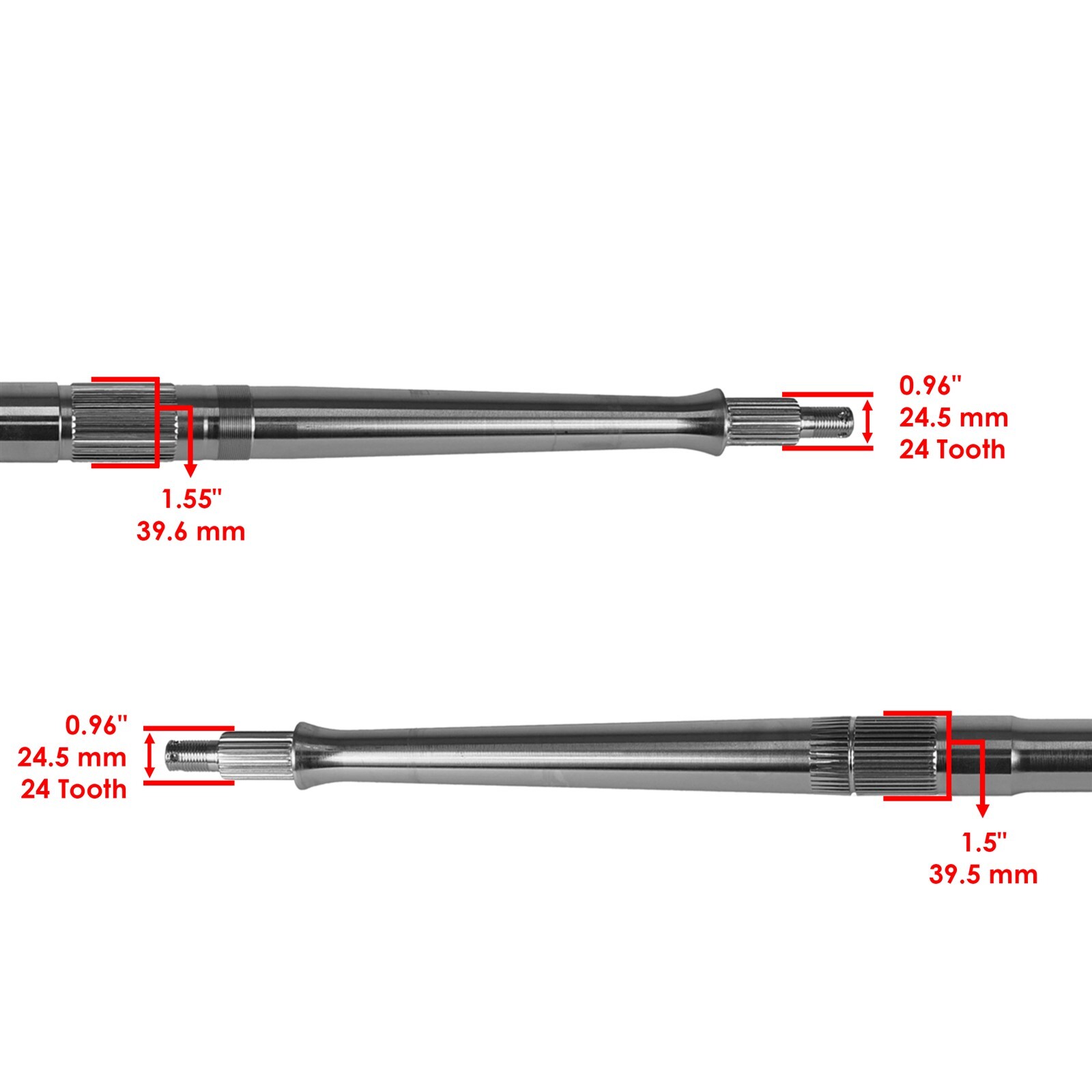 Rear Axle For Yamaha YFZ450R 2009-2021 BKD-F5381-00-00 18P-25381-00-00 NEW