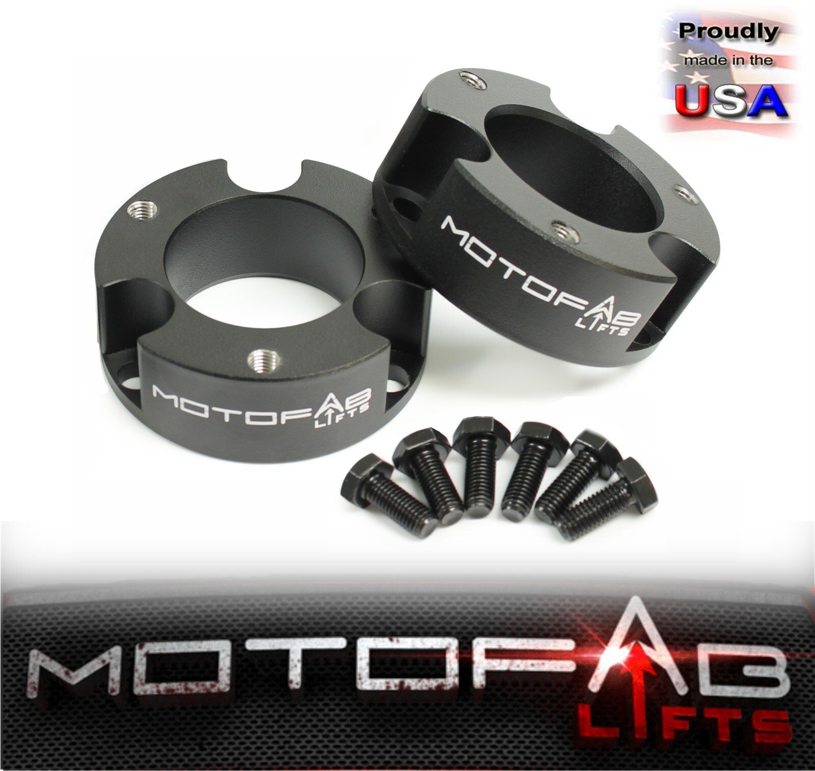 2.5" Front Leveling Lift Kit for 2019-2024 Ford Ranger lift spacers lift pucks