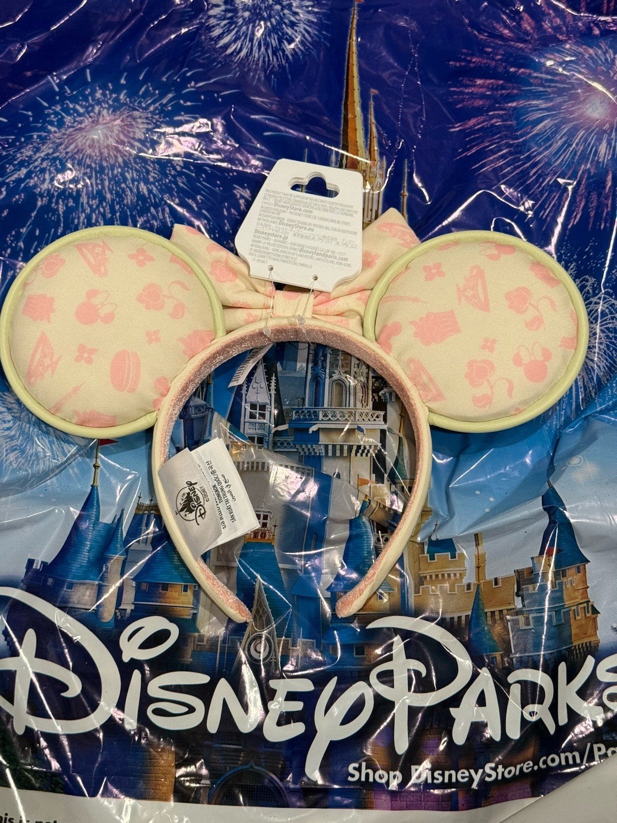 Disney Epcot World Showcase France Paris Ears Macaroons Headband Ears New