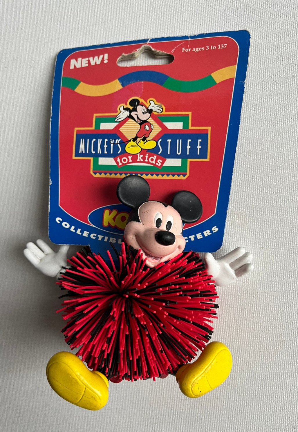 Vintage 90s 1998 Koosh Ball Mickey Mouse - New Disney