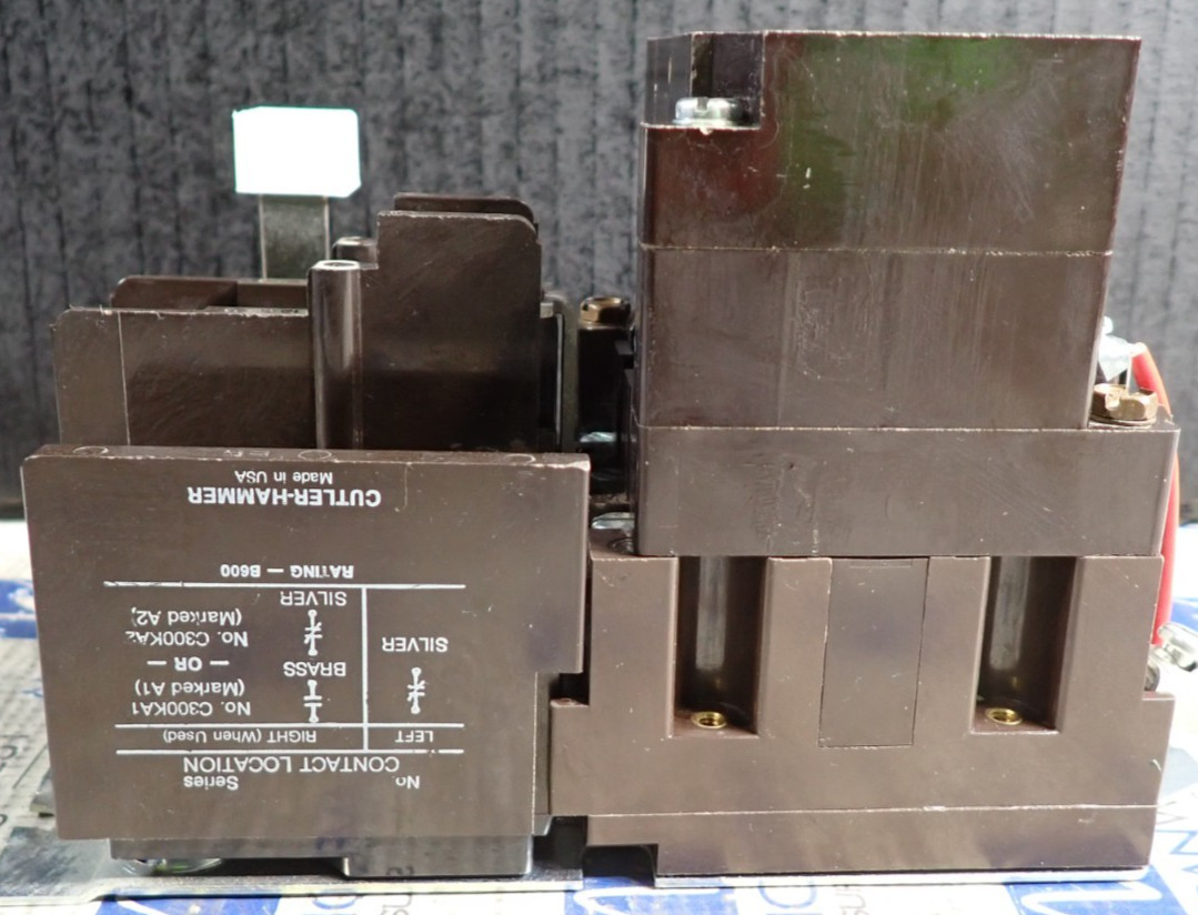 Cutler Hammer A10BN0 Size 0 Starter 5HP 460 3 Phase 18 Amp 120V Coil TESTED S942