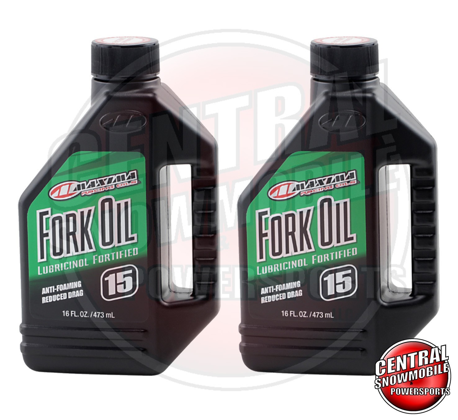 2x Motorcycle Fork Oil 15W Maxima Advanced Formula Anti-Foaming 16oz 56916
