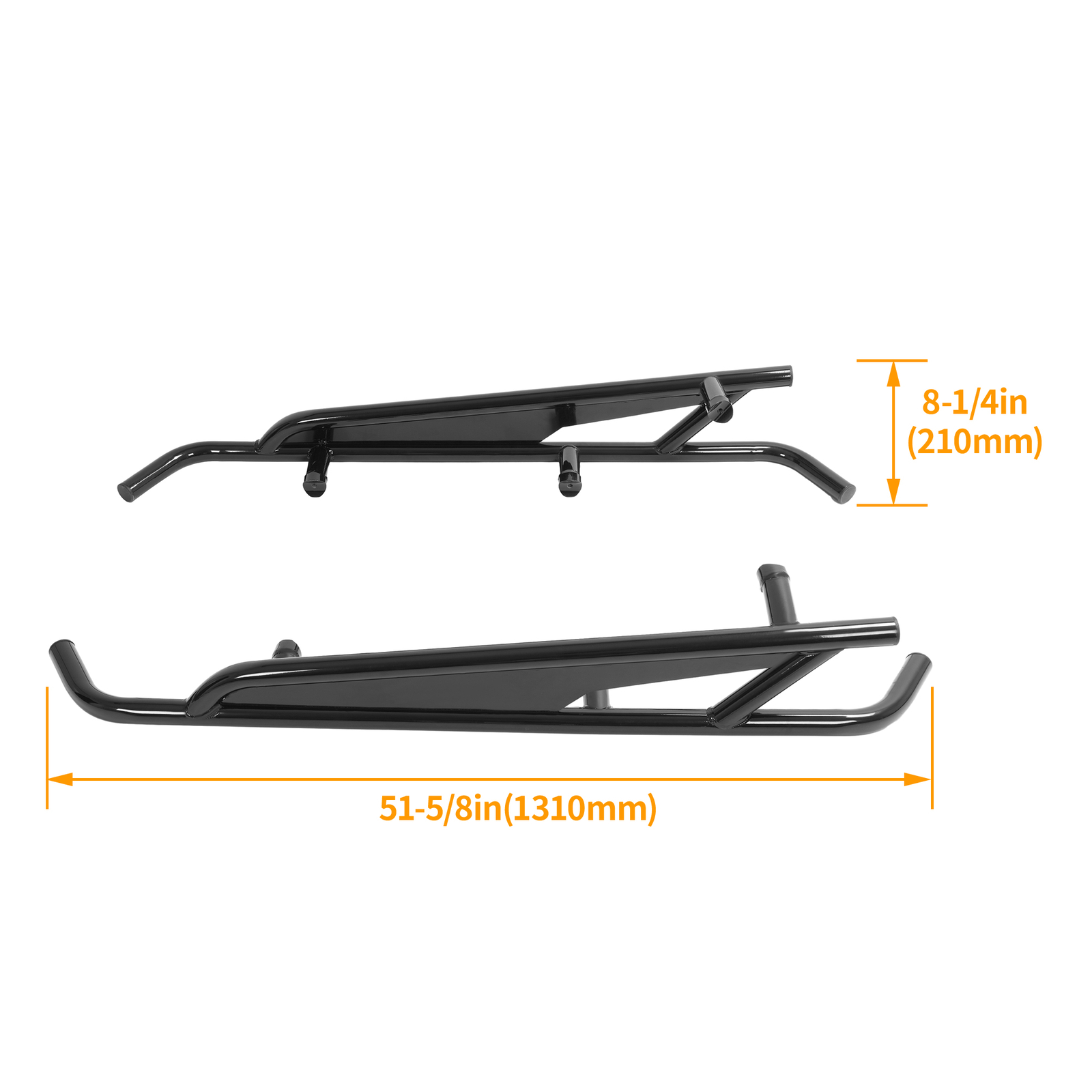 Rock Sliders Tree Kicker Side Nerf Bar For Can Am Maverick X3 2017-2024 2-Seater