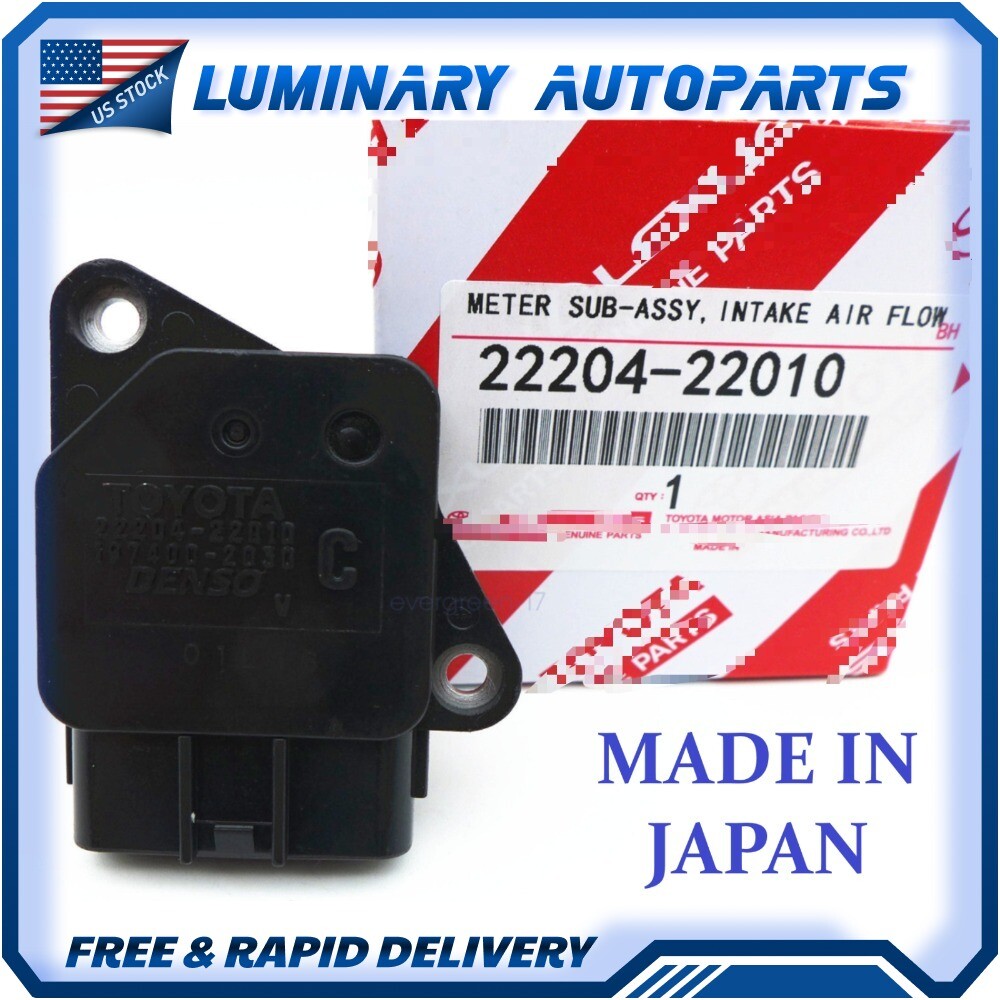 NEW OEM Mass Air Flow Meter MAF Sensor Fits Toyota Lexus Scion DENSO 22204-22010