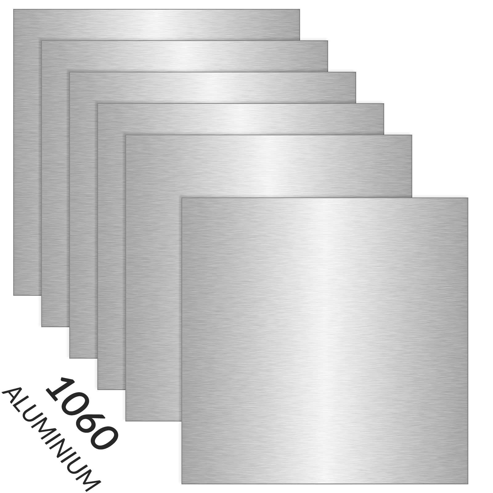 Aluminium Sheet Plate 0.3mm – 6mm thickness multiple sizes grade 6082T6 1060