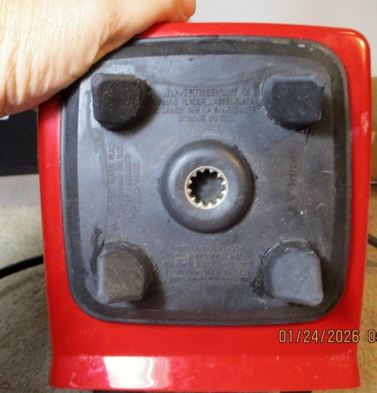 Vitamix Household Food Blender Motor Only VM0197 RED