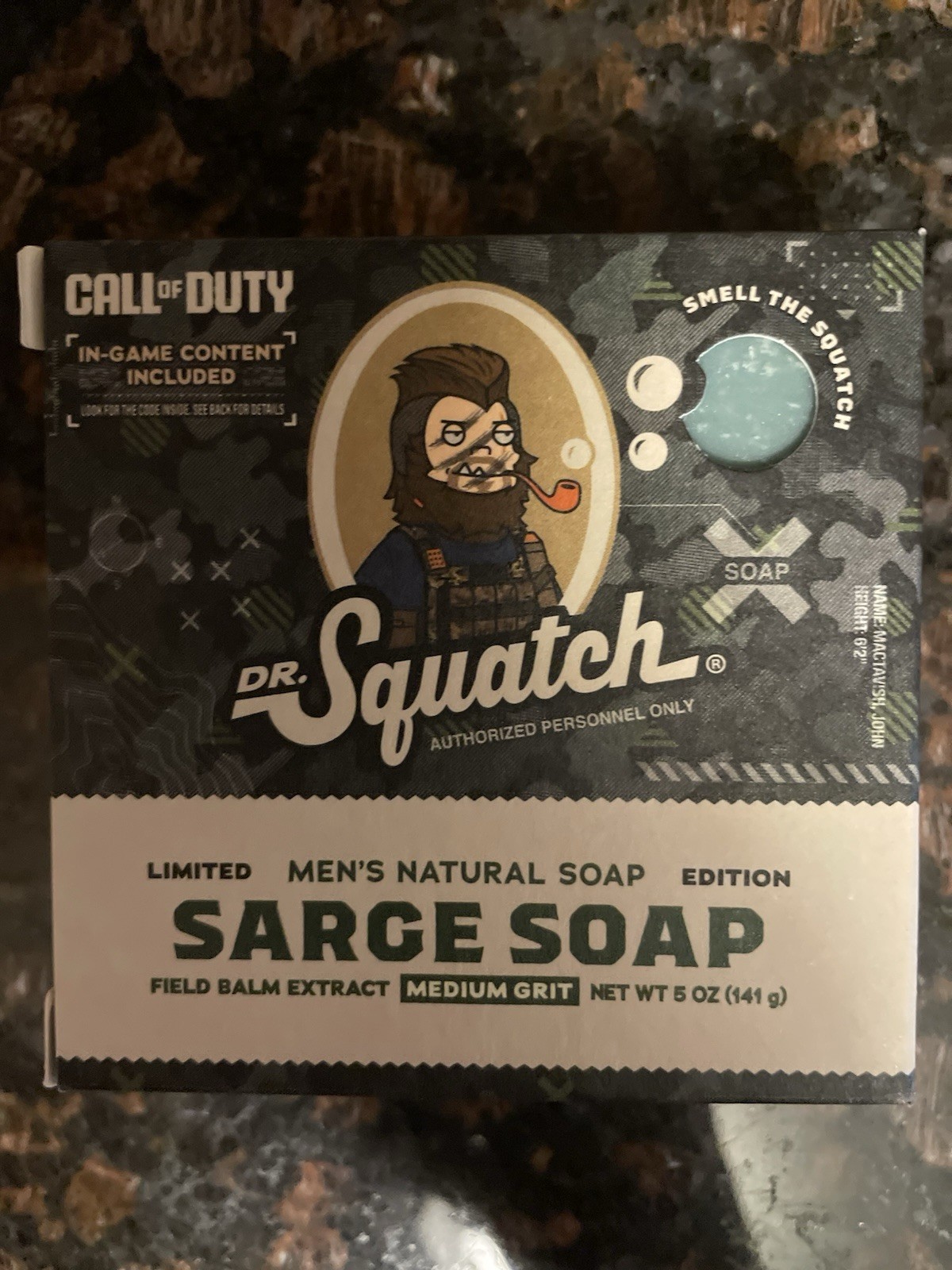 Dr Squatch Soap 2 Pack Ghost Grit And Sarge Soap ***Codes Expired ***