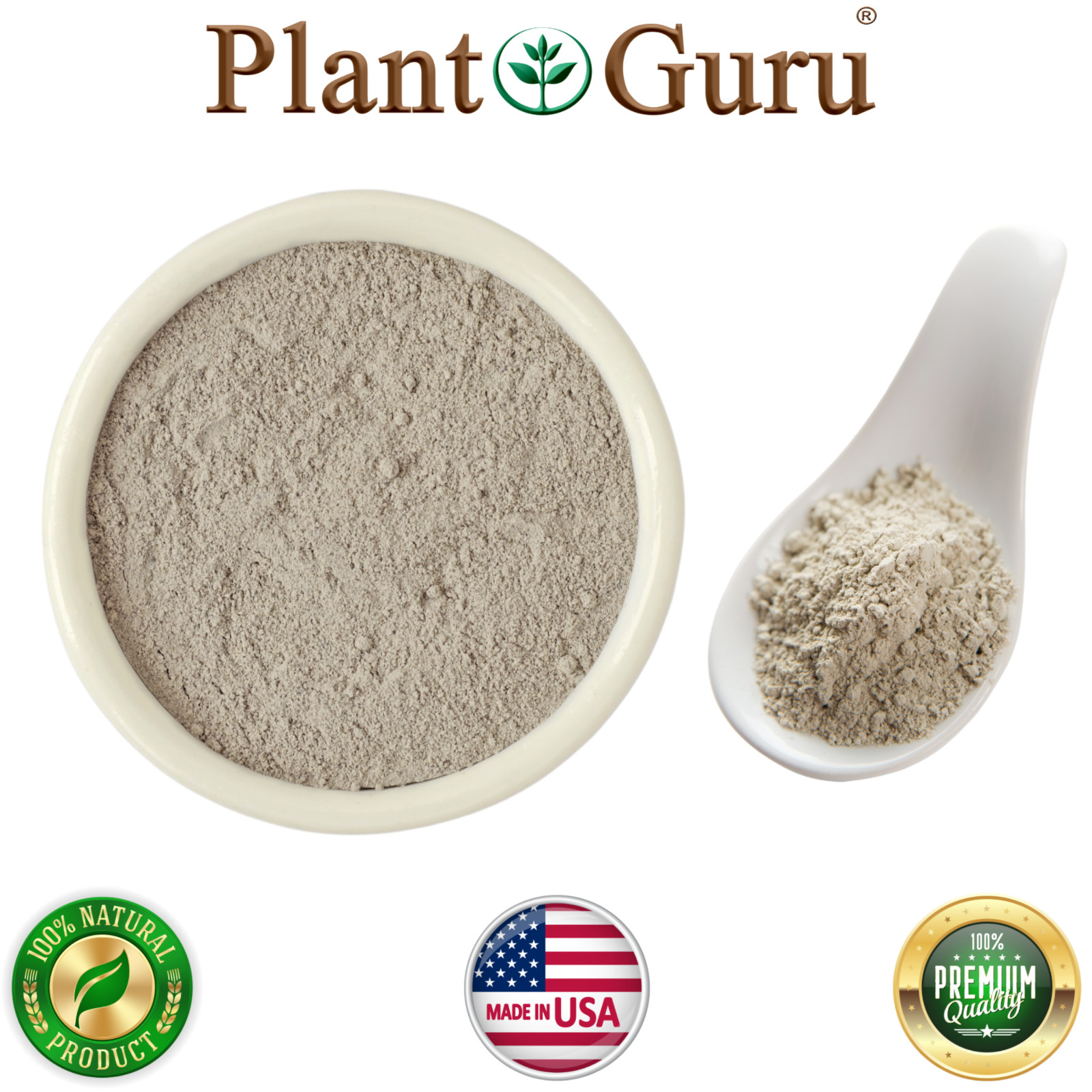 Bentonite Clay Powder Food Grade Montmorillonite Aztec Indian Healing Clay
