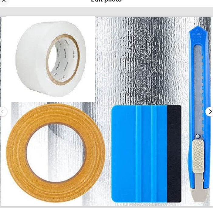 WAREHOUSE STORAGE COMMERCIAL Roll Up Garage Door Insulation Kit: Fits 9X9 DOOR