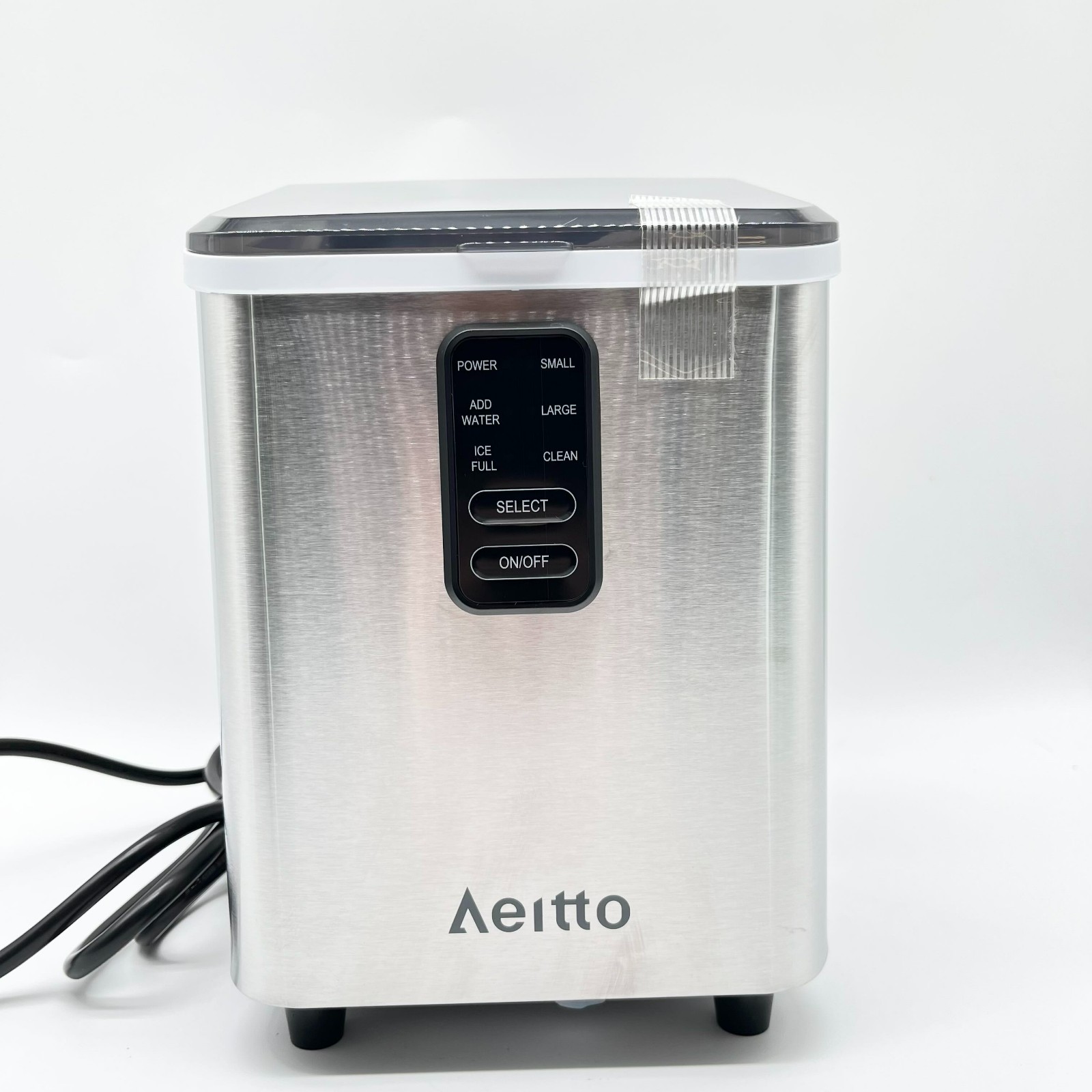 New Brand New AEITTO 110-120 Volts Ice Maker Model ICM1282S - Silver