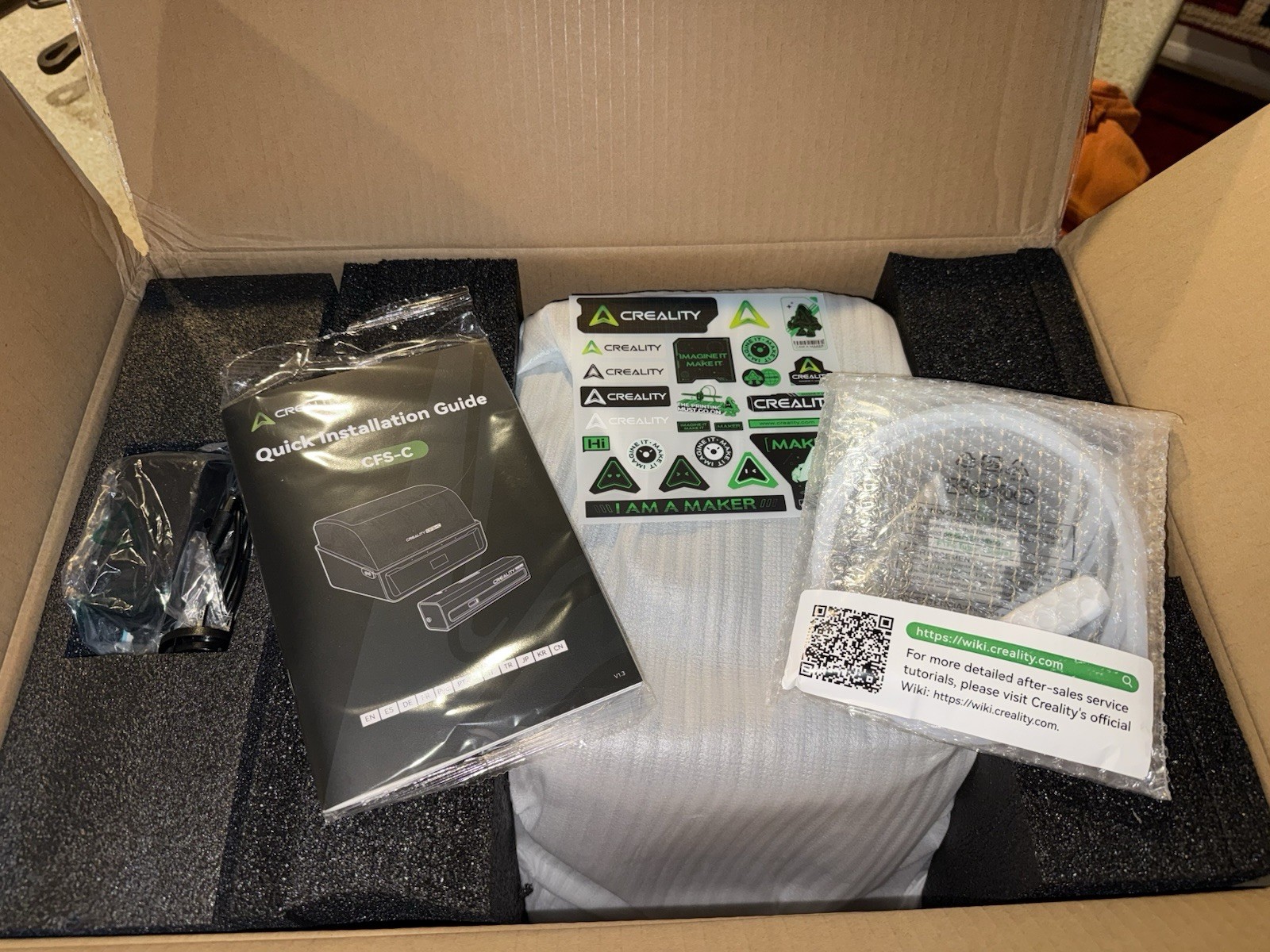 [OPEN BOX]Creality CFS-C Multicolor Printing Filament System For K1C/K1 Max