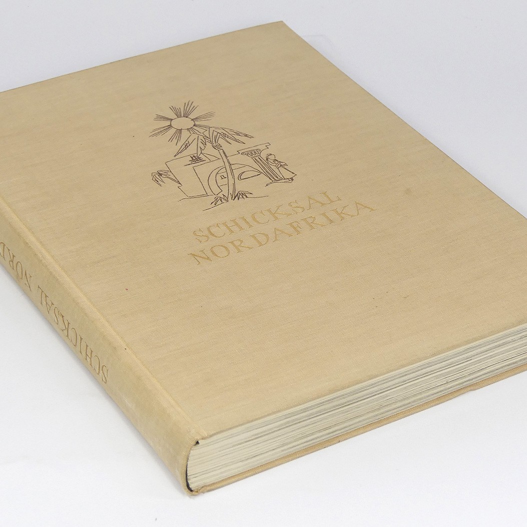 GERMAN Erwin Rommel Afrikakorps Photo Book DAK w/234 photogravure North Africa