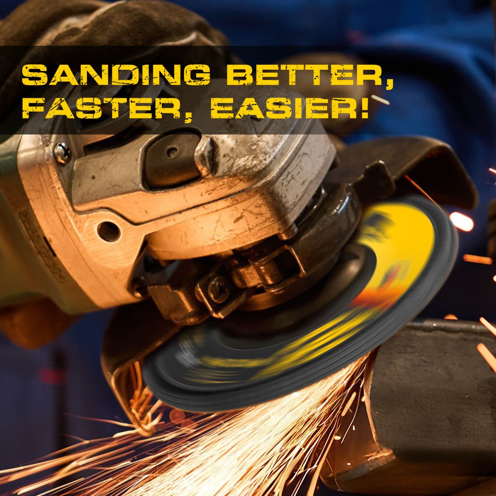 48PACK 4.5" Angle Grinder Flap Discs,80 Grit Zirconia Sanding Disc for Grinding