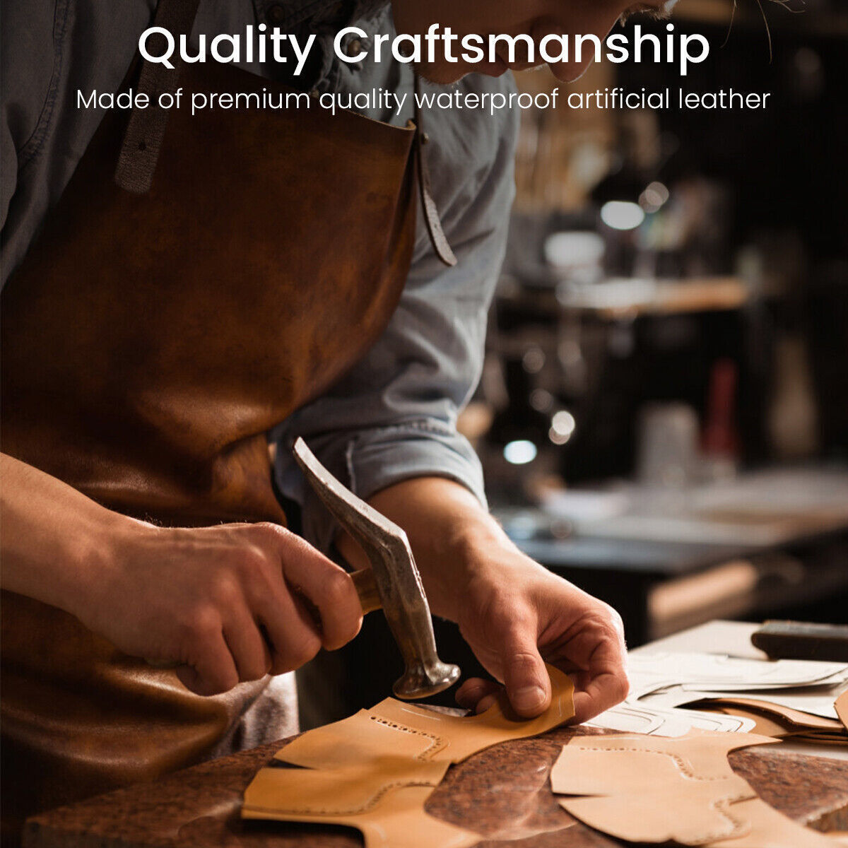 24 Slots Watch Box PU Leather Watch Case Organizer Watch Display Case Lockable