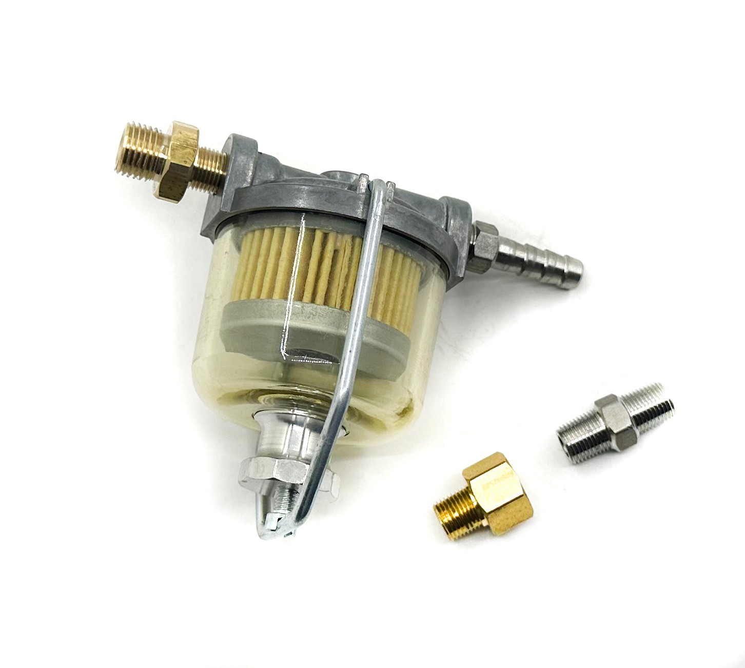 1950s–60s GM Car truck transparent bowl fuel filter For 1 or 2-barrel carburetor